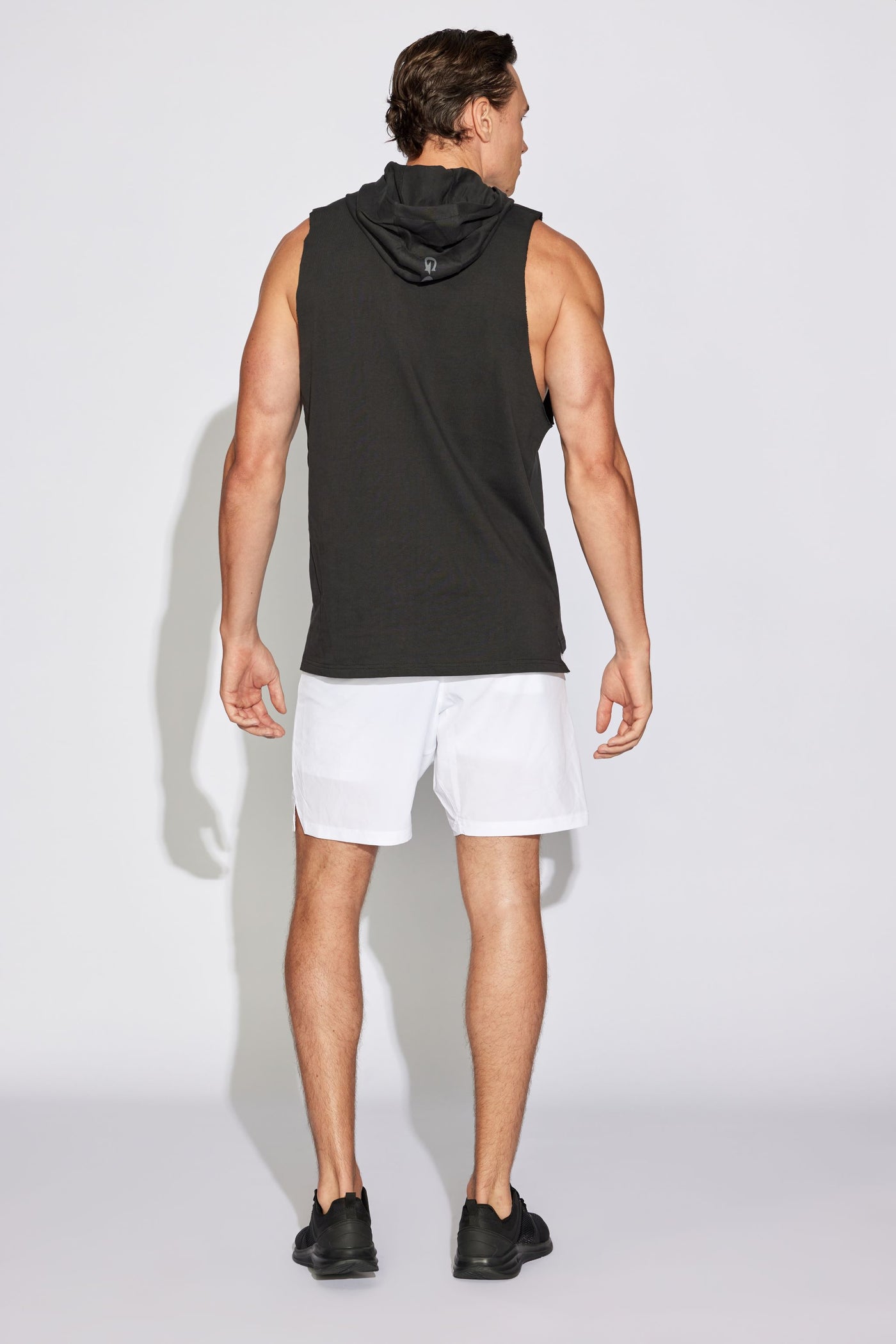 Train Sleeveless Muscle Hoodie