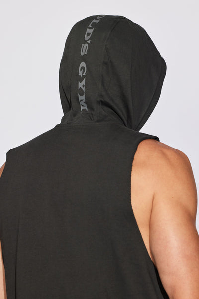 Train Sleeveless Muscle Hoodie