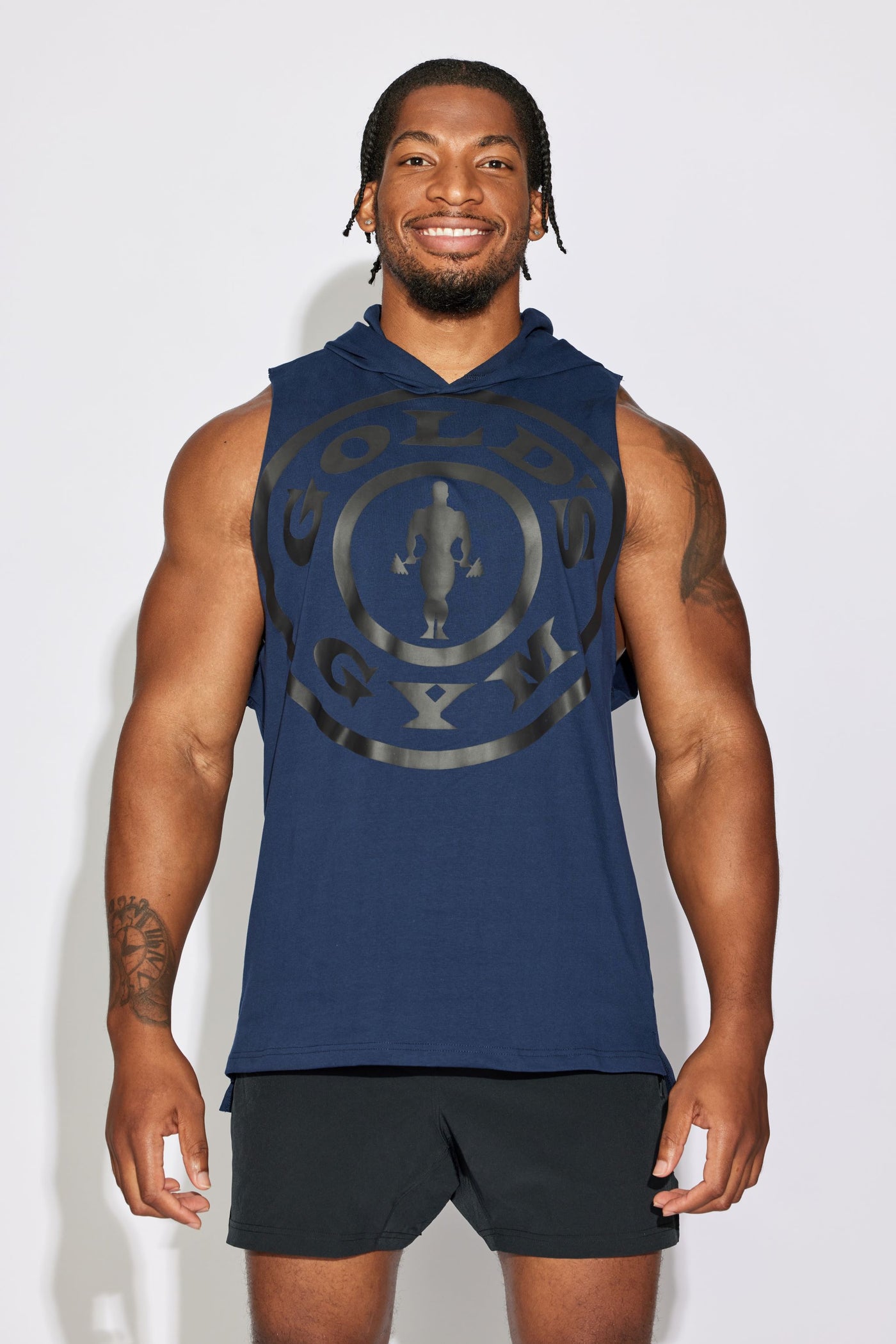 Train Sleeveless Muscle Hoodie