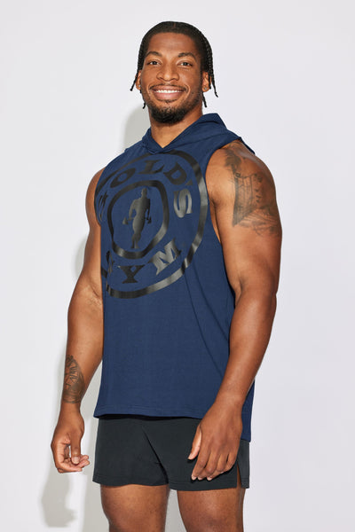 Train Sleeveless Muscle Hoodie